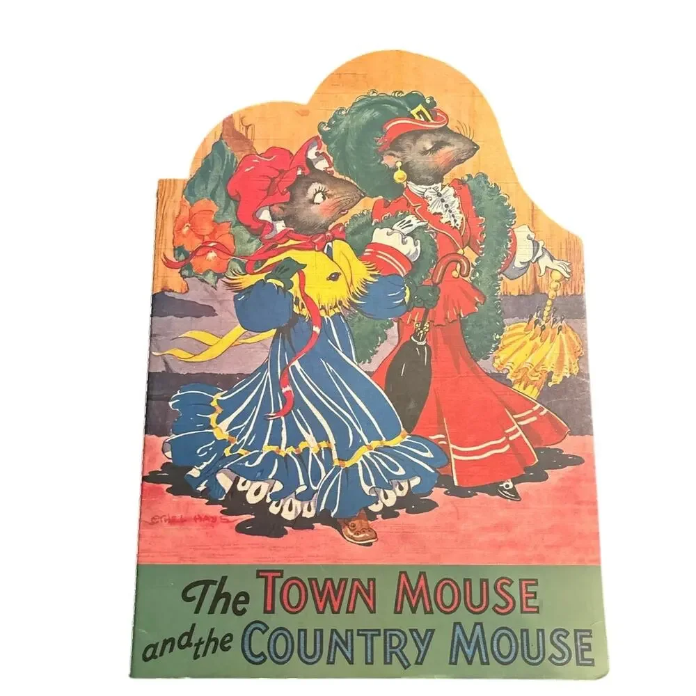 VTG 1980's Lot of 3 Reproduction Die-Cut Oversized Children's Books